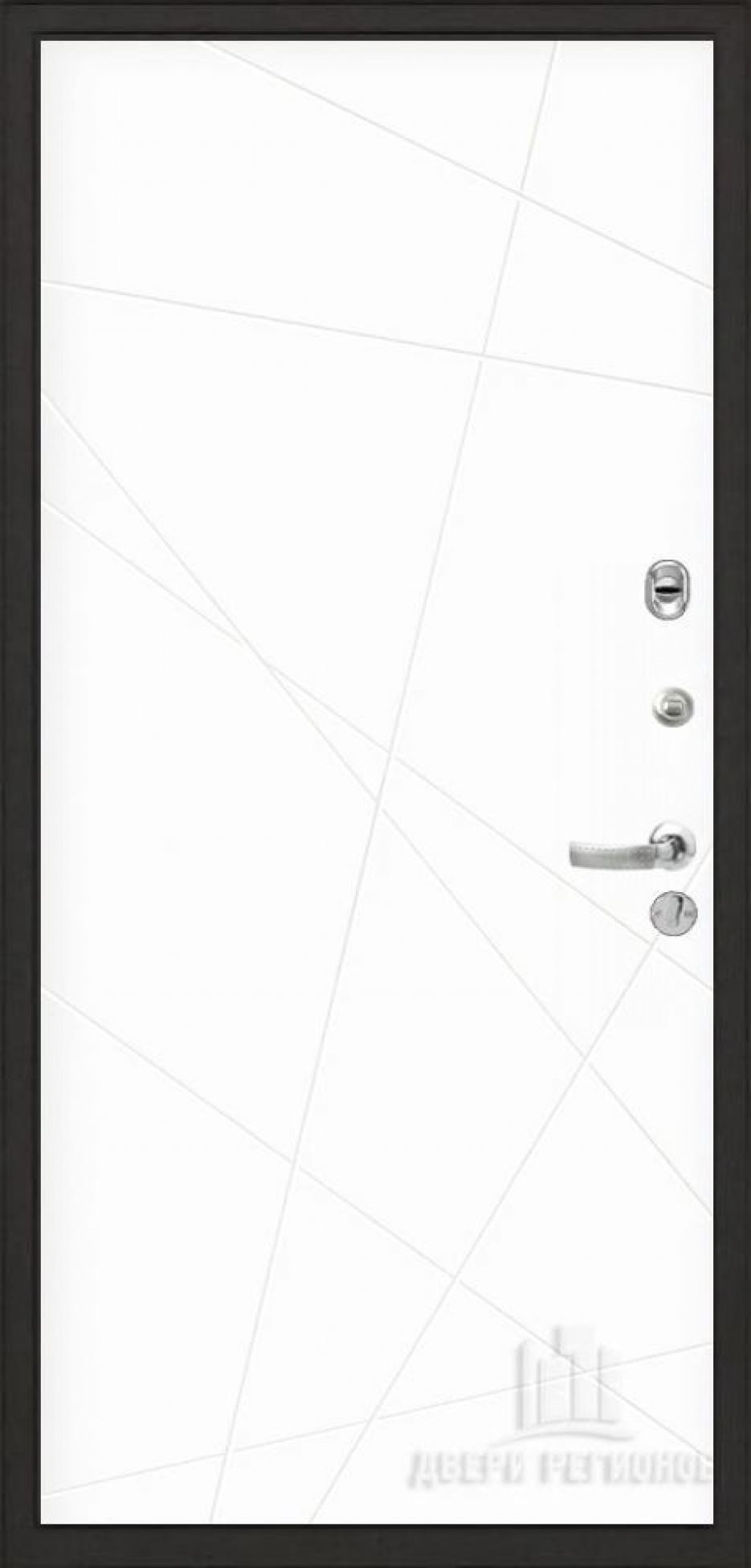Входная дверь Regidoors Центурион Меттэм Стокгольм "Эмаль белая"