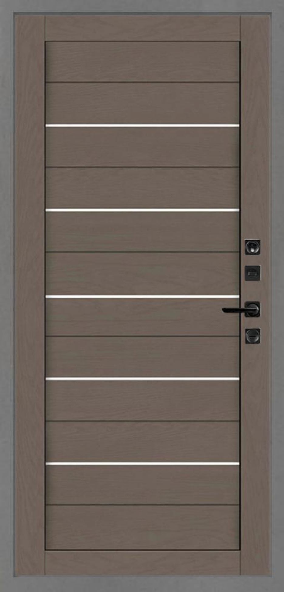 Входная дверь Regidoors Сенатор SOLID LIGHT 2127 "Тортора софт"