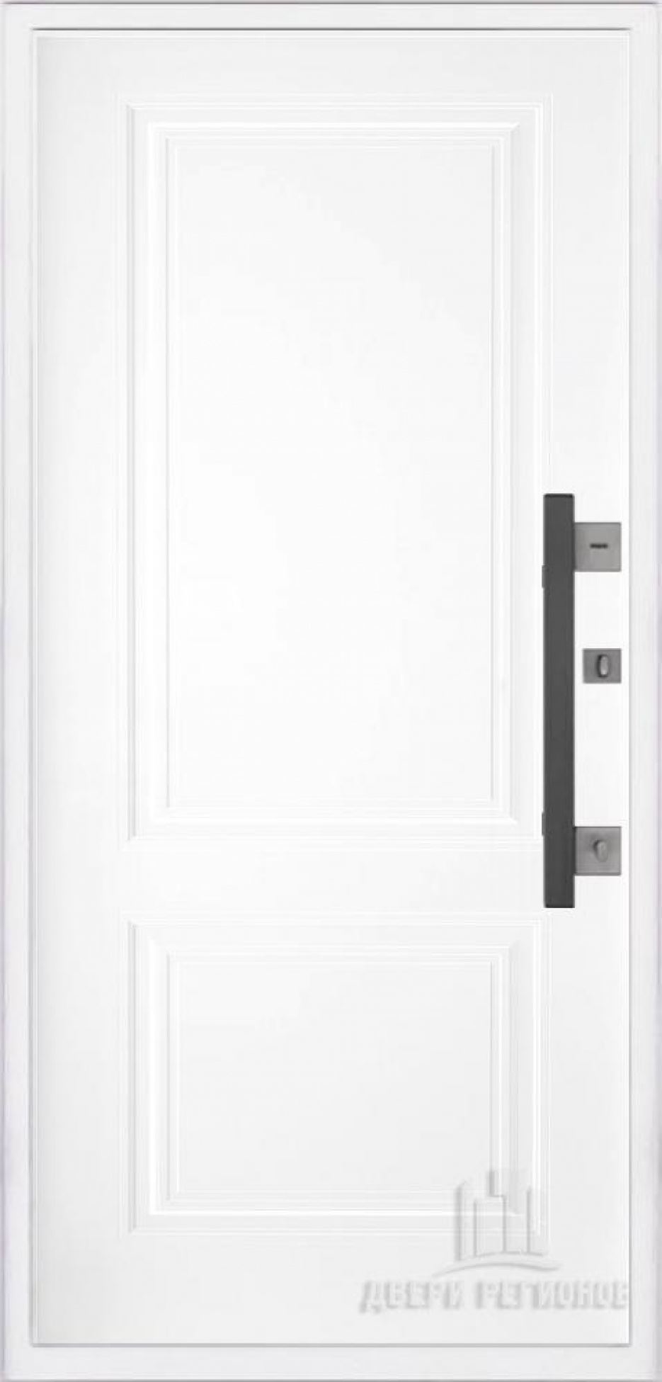 Входная дверь Regidoors NORD NEW Богемия "Эмаль белая"