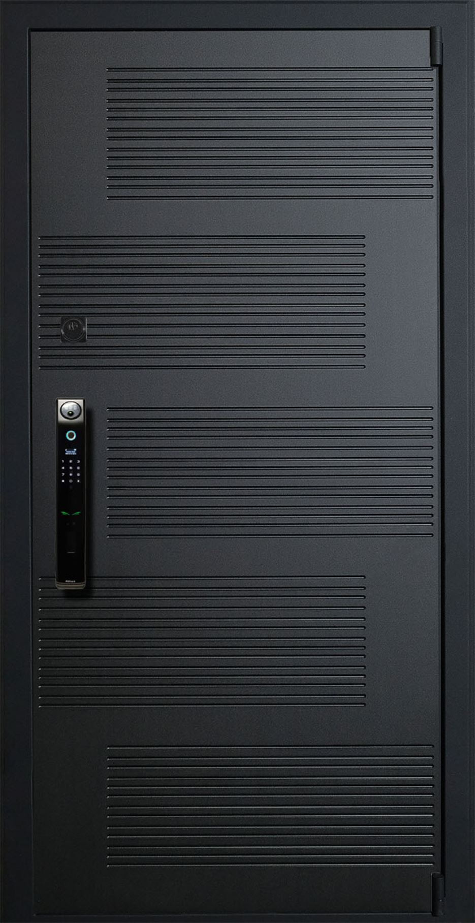 Входная дверь Арма Бастион Блэк Face ID 22 "Белый RAL 9003"
